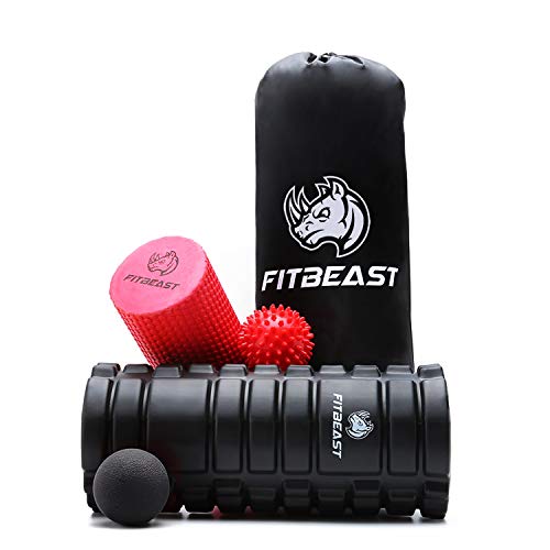 rodillos de espuma 2 en 1 para masajes musculares profundos rodillo de hule