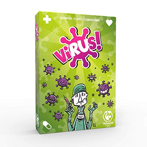 tranjis games virus juego de cartas trg 01vir