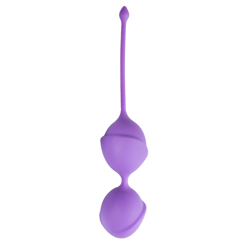 Bolas chinas vaginales dobles moradas 1 bolas chinas vaginales dobles moradas