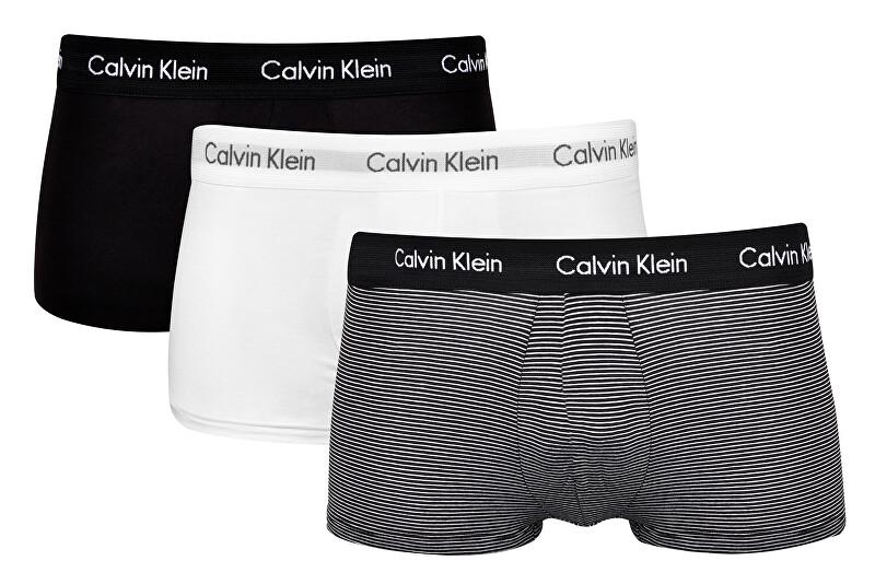 Paquete de 3 piezas de ropa interior Calvin Klein - Negro/blanco/gris 1 paquete de 3 piezas de ropa interior calvin klein negroblancogris