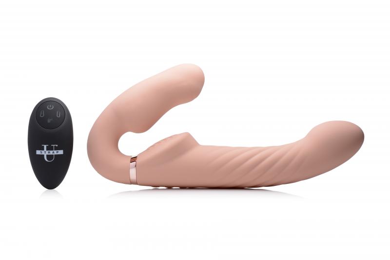 Swirl Vibrerende Strapless Strap-On 1 swirl vibrerende strapless strap on
