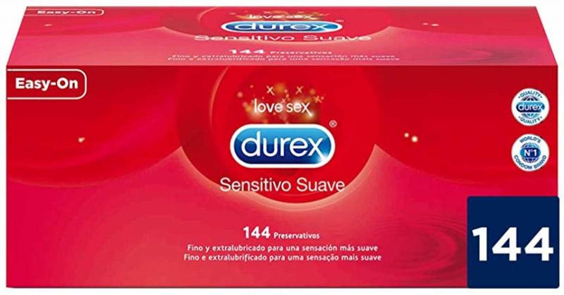 Condones Sensitivo Suave de Durex - 144 unidades 1 condones sensitivo suave de durex 144 unidades